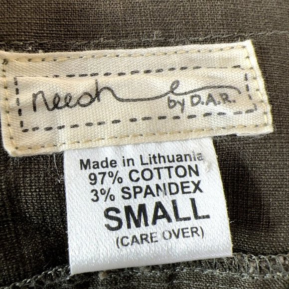 Neesh by Dar Anthropologie Skirt Womens S Green Floral Applique Beads Bohemian - Picture 3 of 7